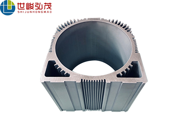 新能源汽車擠壓風冷電機外殼鋁型材1 新能源汽車擠壓風冷電機外殼鋁型材1